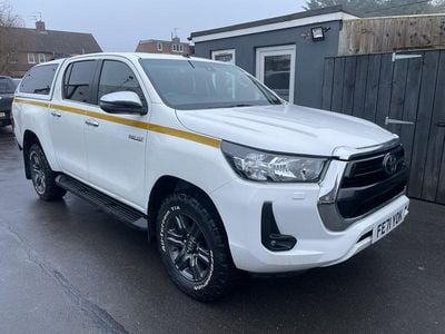 White Used 2021 Toyota HiLux Pickup | £21,995 (Super price)