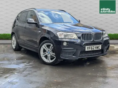 Begagnad BMW X3 M Sport 184 HK (135 kW) 2012 Svart SUV