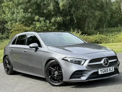 Used Mercedes A200 AMG Line Premium Plus 163 HP (119 kW) 2020 Grey Hatchback