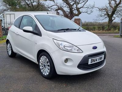 Used Ford Ka Zetec 69 HP (50 kW) 2014 White Hatchback