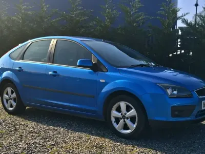Gebraucht Ford Focus Zetec 2007 Blau Kleinwagen