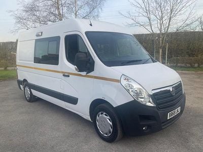 Begagnad Vauxhall Movano 130 HK (95 kW) 2018 Vit Minibuss