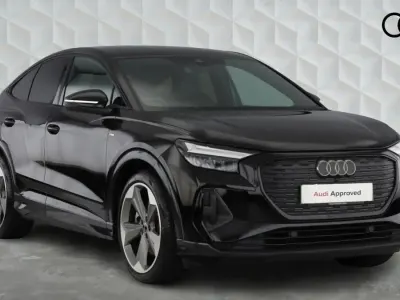 Used Audi Q4 Sportback e-tron Black Edition 82 kW (112 HP) 2025 Black SUV