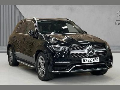Black Used 2022 Mercedes GLE350 AMG line SUV | £41,980 (Good price)