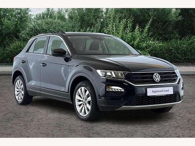 Black Used 2020 VW T-Roc SE SUV | £16,290 (A bit pricey)