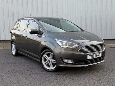 Used Ford Grand C-Max Titanium X 120 HP (88 kW) 2018 Grey MPV