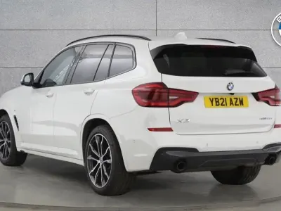 Used BMW X3 M Sport 286 HP (210 kW) 2021 White SUV