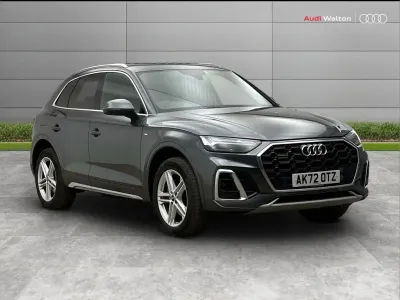 Used Audi Q5 S-Line 261 HP (191 kW) 2022 Grey SUV