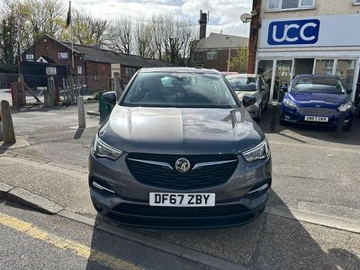 Used Vauxhall Grandland X S 130 HP (95 kW) 2018 Grey SUV