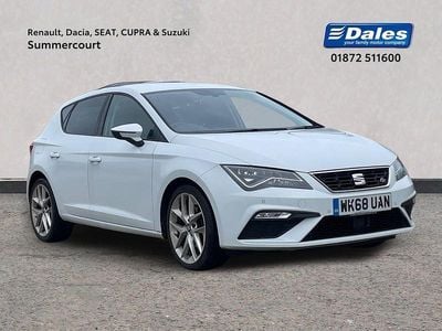 Used Seat Leon FR 2018 White Hatchback