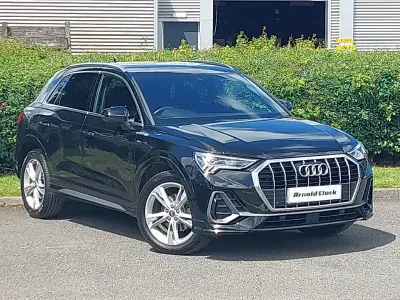 Used Audi Q3 S-Line 150 HP (110 kW) 2020 Black SUV