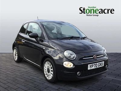 Used Fiat 500 Lounge 68 HP (50 kW) 2020 Black Hatchback