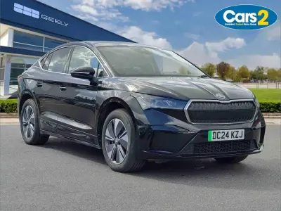 Gebraucht Skoda Enyaq iV 210 kW (286 PS) 2024 Schwarz SUV
