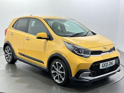 Used Kia Picanto X-Line 67 HP (49 kW) 2021 Yellow Hatchback
