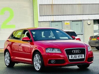 Used Audi A3 Sportback S-Line 2012 Red Hatchback