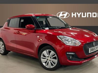 Red Used 2018 Suzuki Swift SZ-T Hatchback | £7,262 (Fair price)