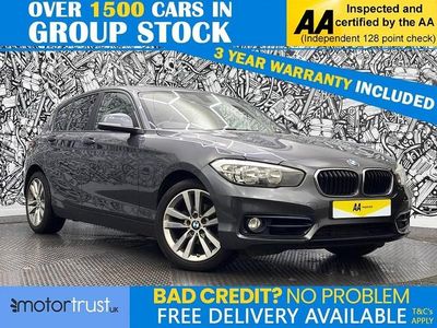 Used BMW 118 Sport Line 136 HP (100 kW) 2019 Grey Hatchback