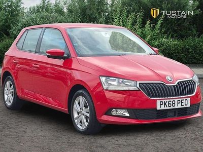 Used Skoda Fabia SE 110 HP (80 kW) 2018 Red Hatchback