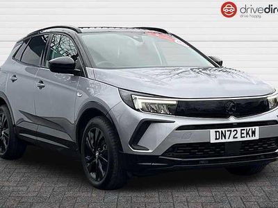 Used Vauxhall Grandland X GS Line 131 HP (96 kW) 2022 Grey SUV