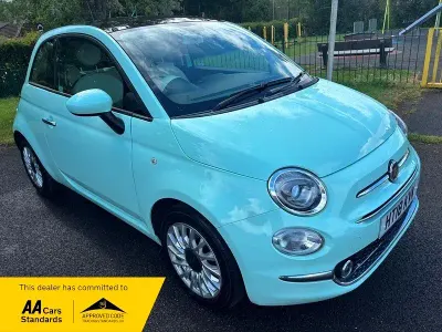 Occasion Fiat 500 Lounge 69 ch (50 kW) 2018 Vert Citadine
