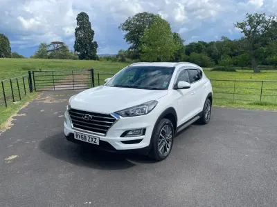 Used Hyundai Tucson Premium 177 HP (130 kW) 2018 White SUV