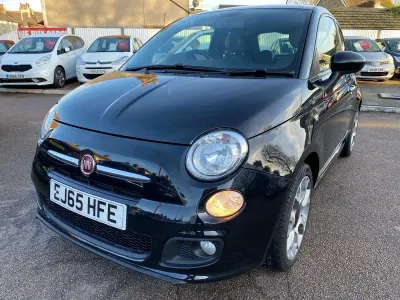 Usado Fiat 500 S 69 CV (50 kW) 2015 Negro Utilitario