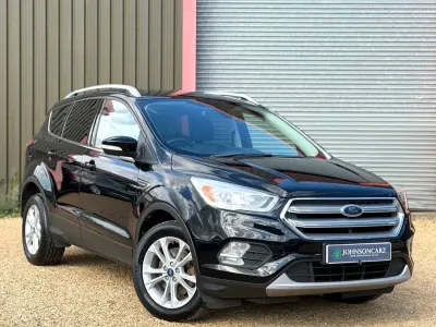 Second-hand Ford Kuga Titanium 150 CP (110 kW) 2016 Negru SUV