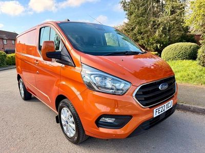 Used Ford Transit Custom Limited 130 HP (95 kW) 2022 Orange Van