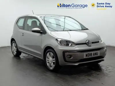 Begagnad VW up! high up! 2018 Silver Halvkombi