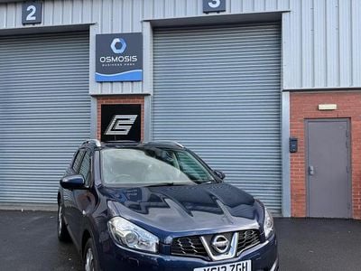 Begagnad Nissan Qashqai Tekna 2012 Blå SUV