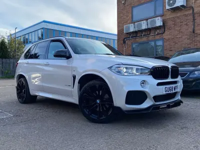 Used BMW X5 M Sport 313 HP (230 kW) 2018 White SUV