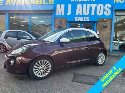 Begagnad Vauxhall Adam Glam 70 HK (51 kW) 2014 Röd Halvkombi