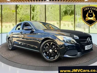 Used Mercedes C220 2016 Black Sedan