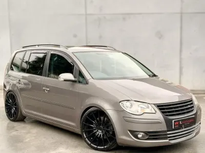 Usado VW Touran Sportline 170 HP (125 kW) 2008 Cinzento Monovolume