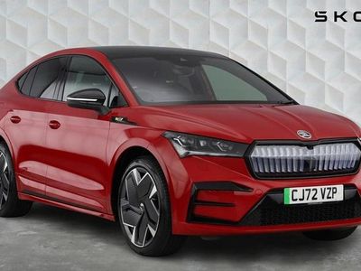 Used Skoda Enyaq iV vRS 219 kW (299 HP) 2023 Velvet red metallic SUV