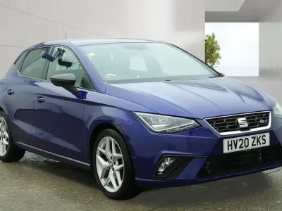 Used Seat Ibiza FR 115 HP (84 kW) 2020 Blue Hatchback