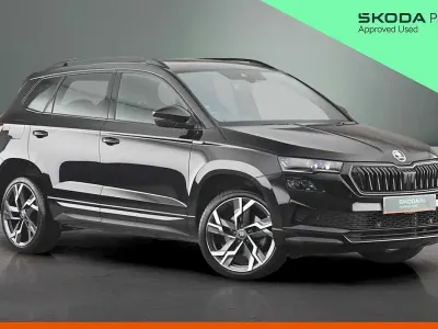 Used Skoda Karoq SportLine 110 HP (80 kW) 2025 Black magic pearl effect SUV