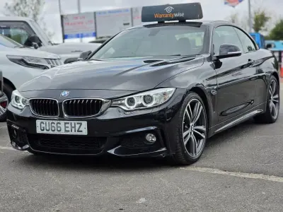 Used BMW 440 Cabriolet M Sport 326 HP (239 kW) 2016 Black Cabriolet