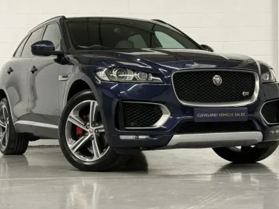 Used Jaguar F-Pace S 300 HP (220 kW) 2017 Blue SUV