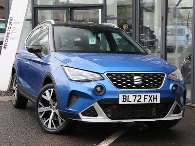 Used Seat Arona Xperience Lux 108 HP (79 kW) 2023 Blue SUV
