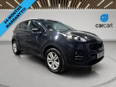 Used Kia Sportage 114 HP (83 kW) 2017 Black SUV