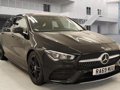 Used Mercedes CLA220 AMG Line Premium 2019 Black Sedan