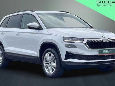 White Used 2025 Skoda Karoq SE SUV | £25,264 (Good price)