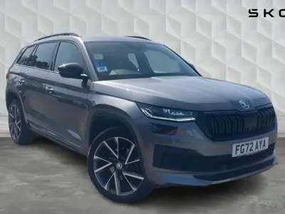 Used Skoda Kodiaq SportLine 150 HP (110 kW) 2023 Graphite grey metallic SUV