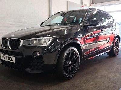 Black Used 2017 BMW X3 M Sport SUV | £12,250 (Fair price)