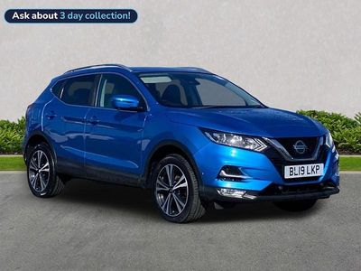 Used Nissan Qashqai N-Connecta 140 HP (102 kW) 2019 Blue SUV