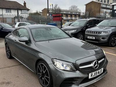 Grey Used 2019 Mercedes C300 AMG Line Premium Coupe | £13,990