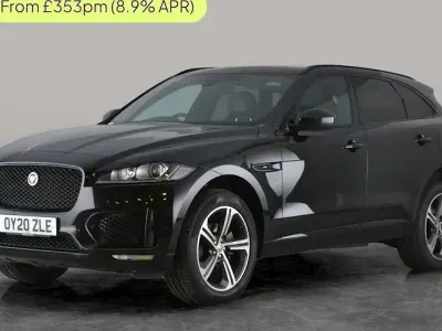 Usado Jaguar F-Pace Chequered Flag 180 HP (132 kW) 2020 Preto SUV