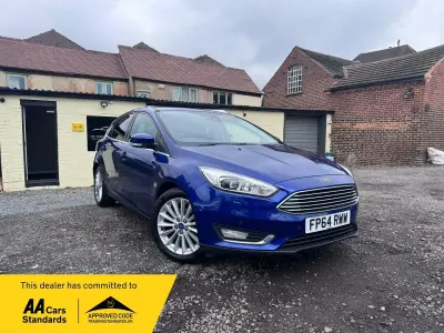 Used Ford Focus Titanium X 125 HP (91 kW) 2014 Blue Hatchback