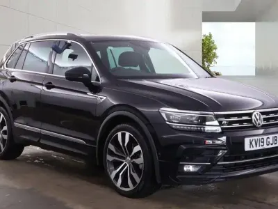 Used VW Tiguan R-line 150 HP (110 kW) 2019 Black SUV